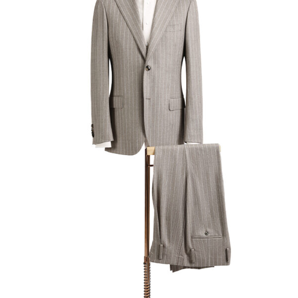 The Sandstone Pinstripe Single-Breasted Suit